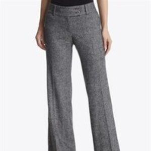 WHBM Legacy tweed flare leg dress pants Sz 14